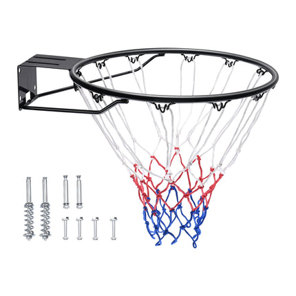 Basketball Rim 18-Inch Breakaway, Double Spring With Net