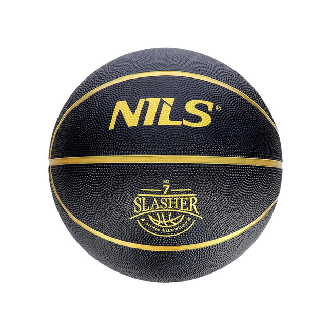 Basketbalmaat 7 - Zwart Slasher-ontwerp