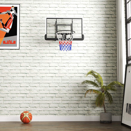 Basketballkorb & Brett für drinnen/draußen, Ø45 cm