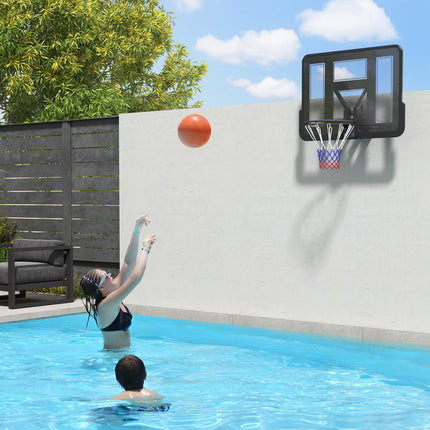 Basketballkorb für drinnen und draußen – Ø45 cm Ring, zur Wandmontage