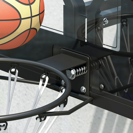 Basketballkorb für drinnen und draußen – Ø45 cm Ring, zur Wandmontage