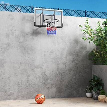 Basketballkorb & Brett für drinnen/draußen, Ø45 cm