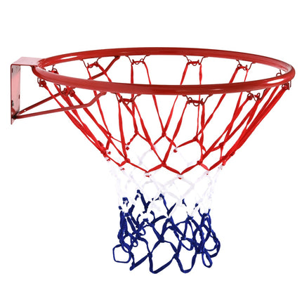 Basketbalový koš se síťkou, ocelový rám, průměr 46 cm
