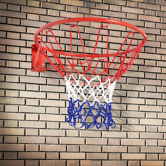 Basketballkorb mit Netz, Stahlrahmen, 46 cm Durchmesser
