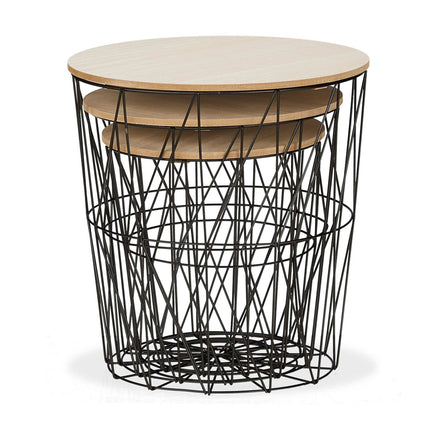 Basket table - set of 3