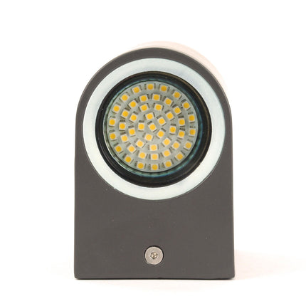 Bastia Wall lamp Alu 230V Grey