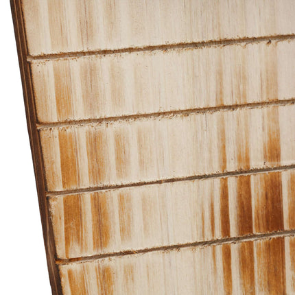 Fledermauskasten-Set, geflammtes Tannenholz, 2 Stück