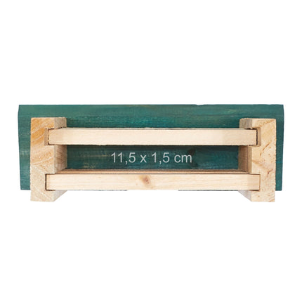 Fledermauskästen, unbehandeltes Holz, 4er-Set