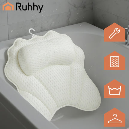 Badekissen mit Saugnäpfen – schnelltrocknend, ergonomisch