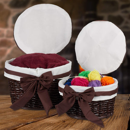 Ensemble de 2 paniers de bain