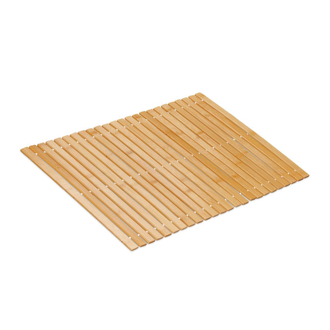Bath mat in bamboo 60x40 cm