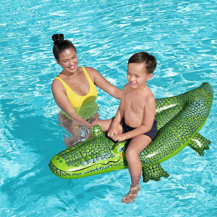 Nafukovací matrace Buddy krokodýl Ride-On 1.52m x 71cm