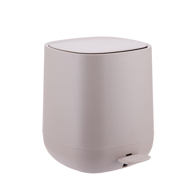 Bathroom Bin, 5L Soft-Close, Foot Pedal