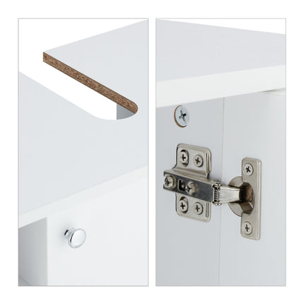 Badezimmerschrank mit Tür und Einlegeböden
