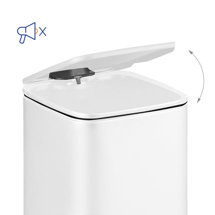 Bathroom Pedal Bin, 6L – Soft-Close, Hands-Free