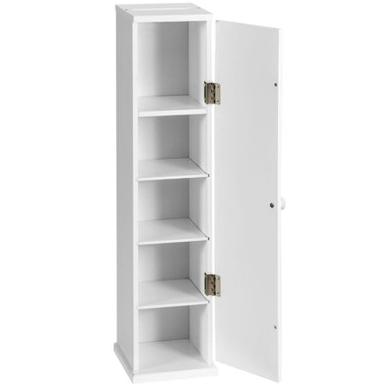 Badezimmerschrank mit 3 verstellbaren Ablagen, Weiß