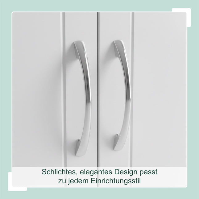 Badezimmerschrank mit 3 verstellbaren Ablagen
