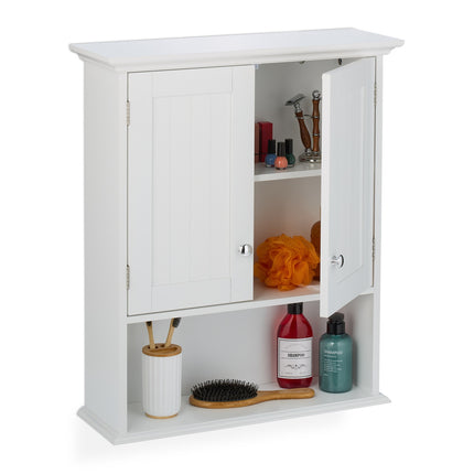 Bathroom Wall Cabinet with Adjustable Shelves
