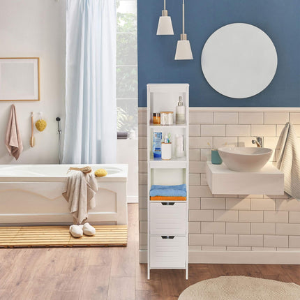 Bathroom cabinet white