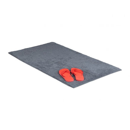 Bathroom mat different sizes gray