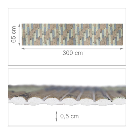 Bathroom mat in soft foam
