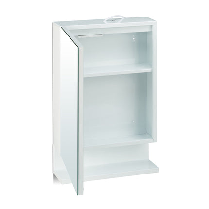 Armoire de toilette avec miroir et prise de courant