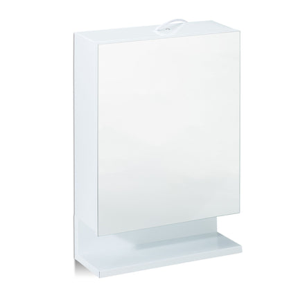 Armoire de toilette avec miroir et prise de courant