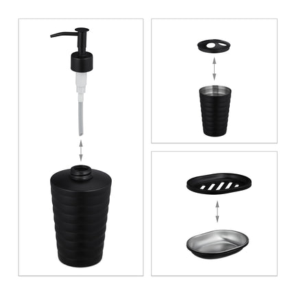 Badezimmer-Set 4-teilig