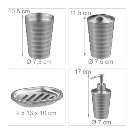 Bathroom set 4 parts