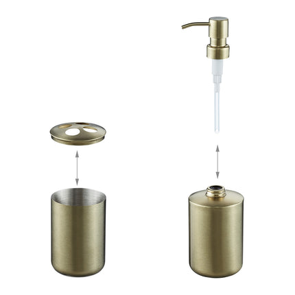 Badezimmer-Set 4-teilig