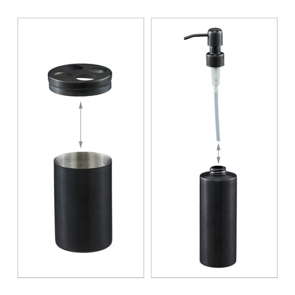 Badezimmer-Set 4-teilig