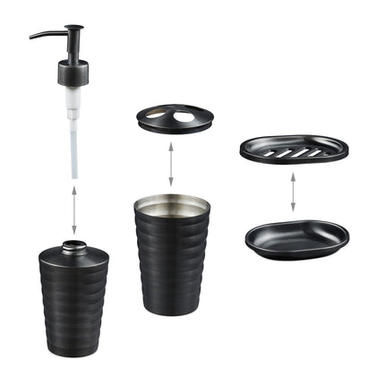 Badezimmer-Set 4-teilig