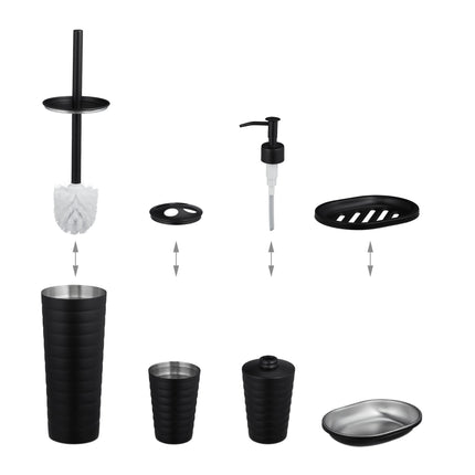 Badezimmer-Set 5-teilig