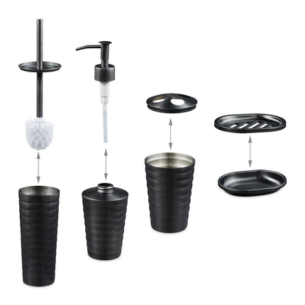 Badezimmer-Set 5-teilig