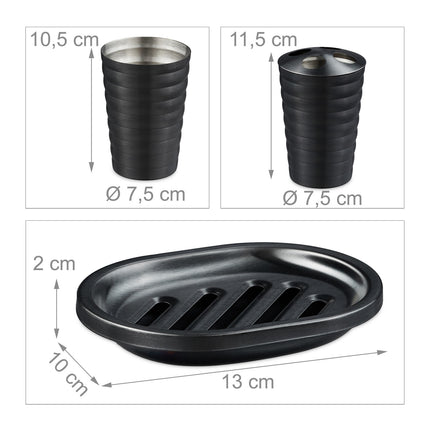 Badezimmer-Set 5-teilig