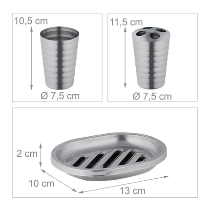 Badezimmer-Set 5-teilig