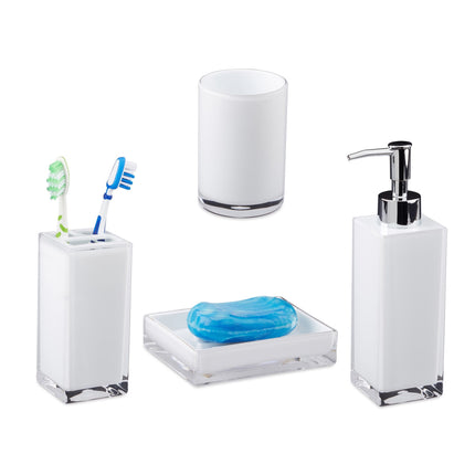 Badezimmer-Set mit 4 Teilen