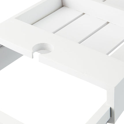 Bathroom shelf White Extendable