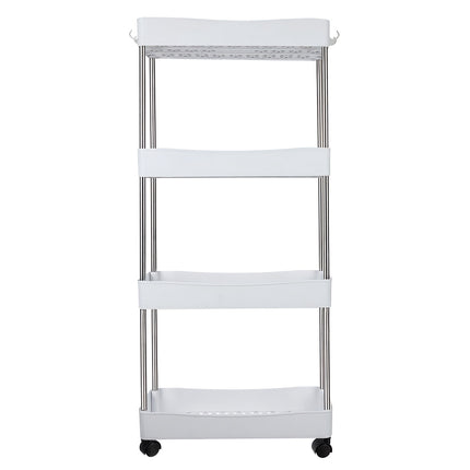 Bathroom shelf on wheels Ruhhy 24291