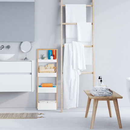 Étagère de salle de bain avec 4 étagères