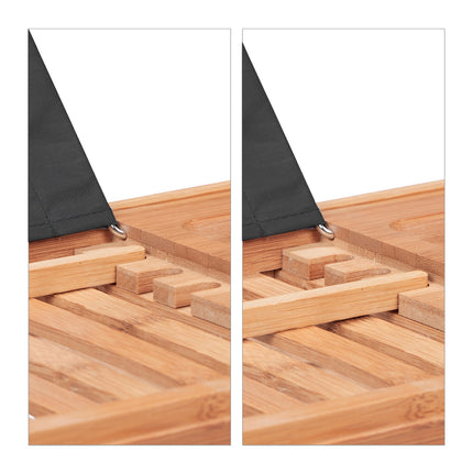 Bathroom shelf with black book holder
