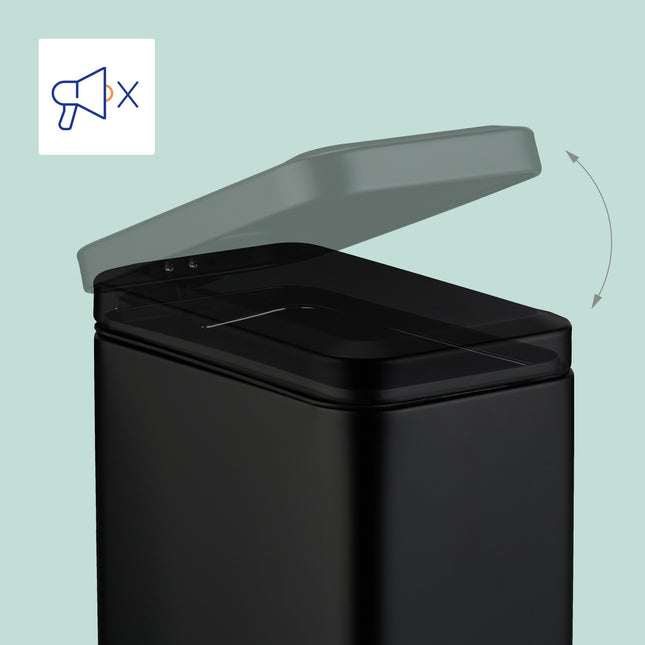 Badkamerafvalbak 5 liter Softclose