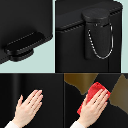 Badezimmermülleimer 5 l Softclose