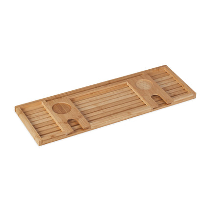 Bath shelf in bamboo