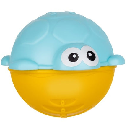 Bath toys with a strainer