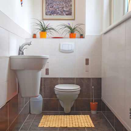 Badewanne aus Bambus