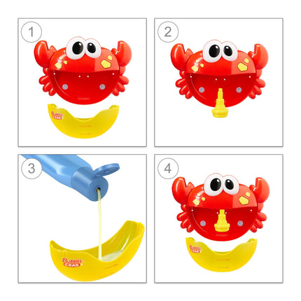 Bathtub toy crab