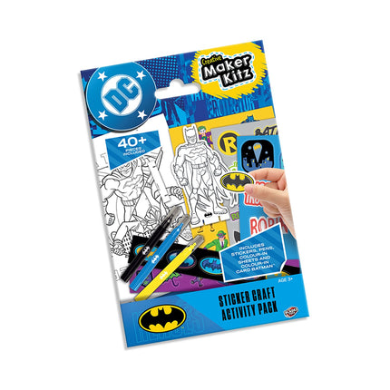Batman-Sticker-Aktivitätsset für Kinder, kreativer Spaß und Lernerfolg