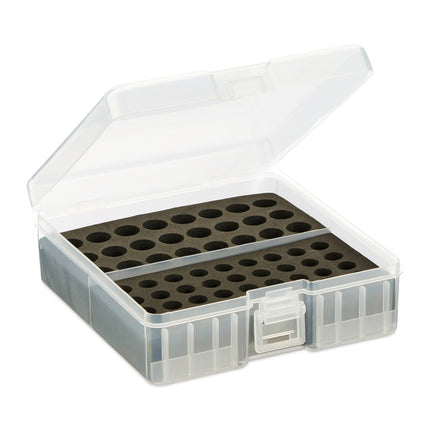 Battery box with tester