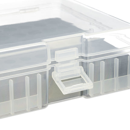 Battery box with tester